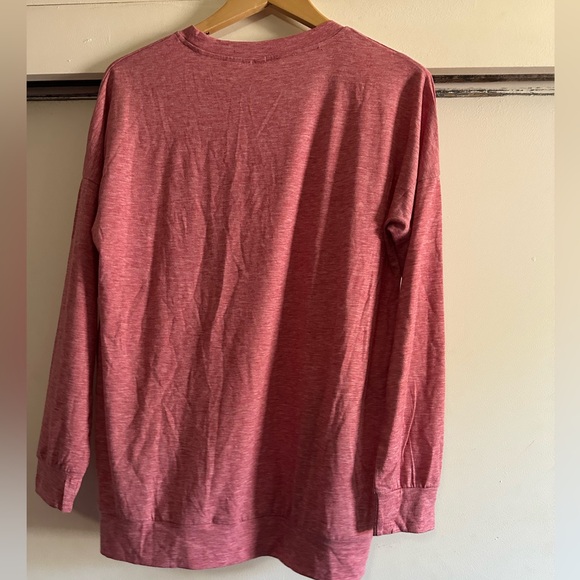 The Office Pink Long Sleeve Top Size M - Picture 3 of 3